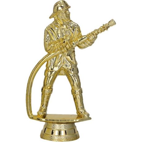 Soška hasič zlatá